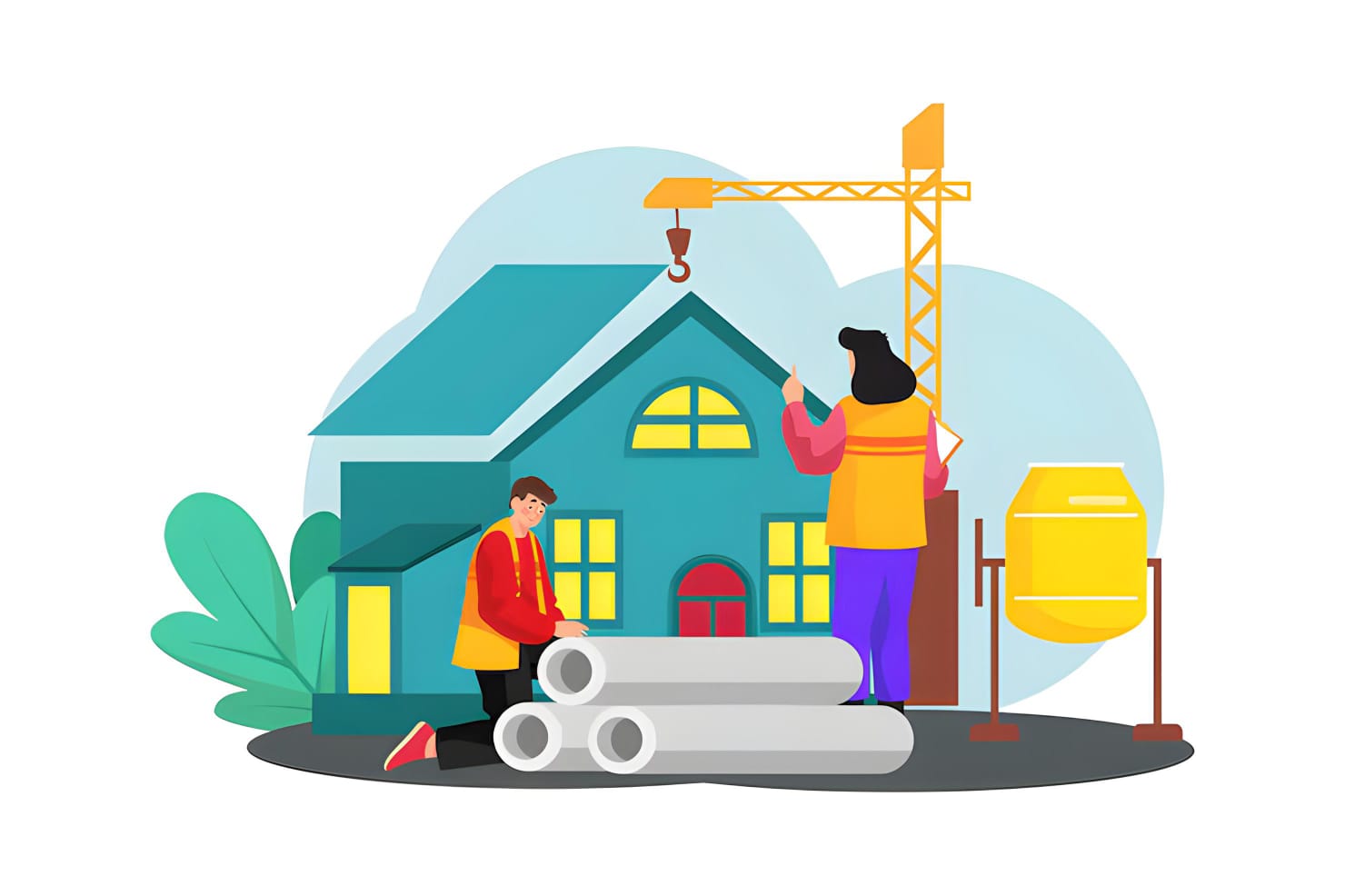 House Construction Work